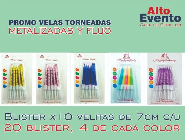 Producto - PROMO VELAS 7TMF
