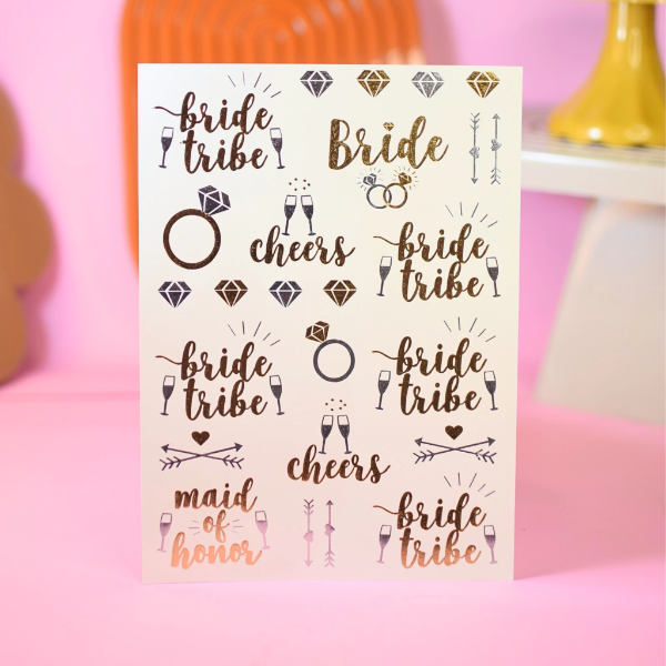 Producto - TATUAJES TEMPORALES BRIDE