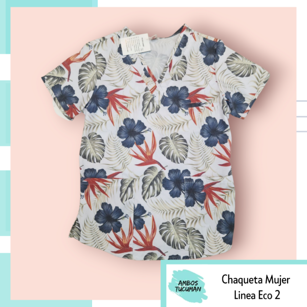 Producto - Chaqueta Eco Hojas y Flores