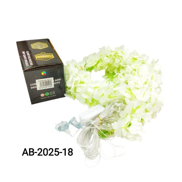 Producto - Luces cortina florales AB-2025-17/18