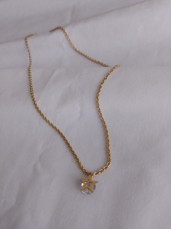 Producto - Dije estrella con strass