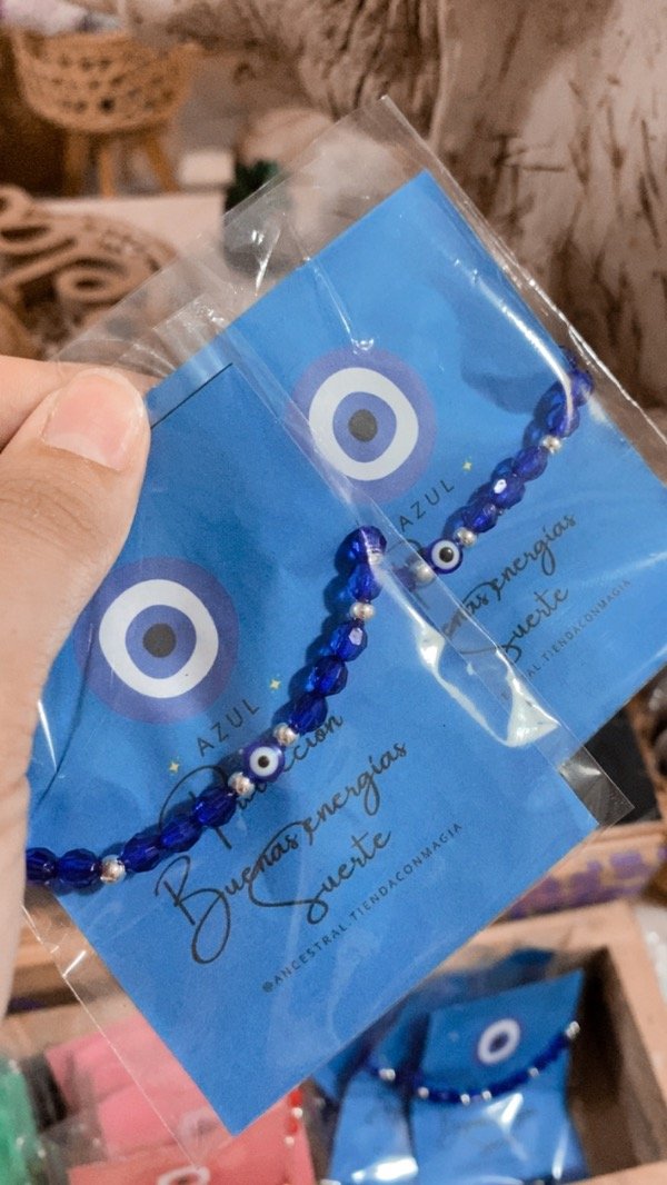 Producto - Pulsera Nazar Vibración Azul