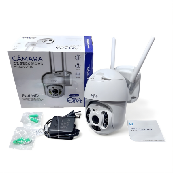 Producto - Om-1001 - Camara Ip Domo Exterior Grande