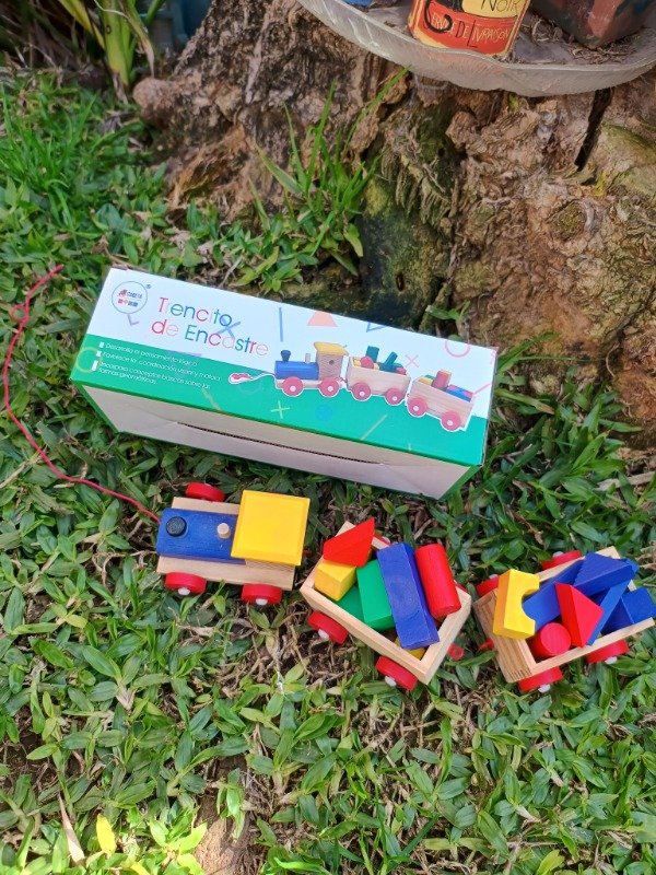 Producto - Trencito de encastre con bloques - 1