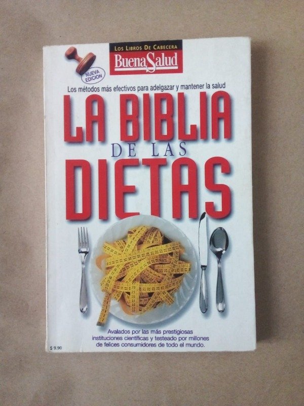 Producto - La biblia de las dietas - Buena Salud El Obelisco 1995