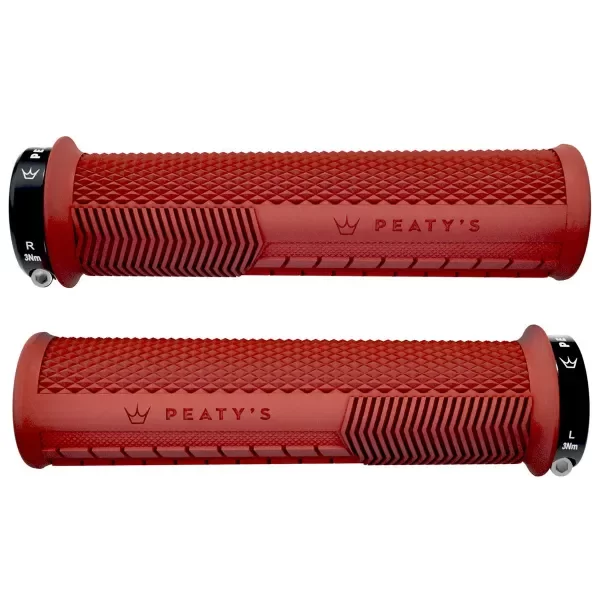 Producto - Puños Manoplas Bicicleta Mtb Peatys Monarch Grip Knurl Thin - 0
