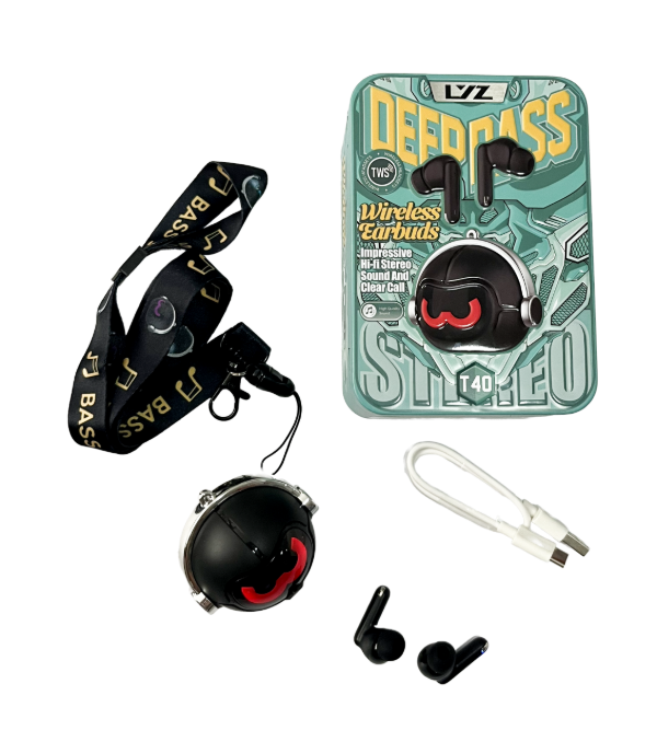 Producto - Auriculares LVZ T40 - Deep Bass Kawaii Edition