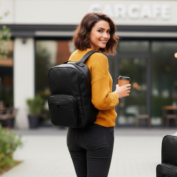 Producto - Mochila eco cuero Unisex - 0