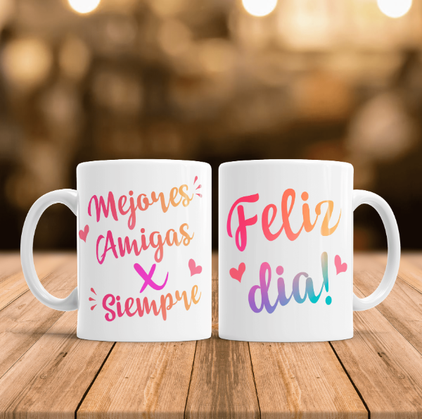 Producto - TAZA MEJORES AMIGAS X SIEMPRE