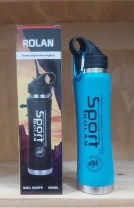 Producto - Botella Rolan Sport deportiva celeste