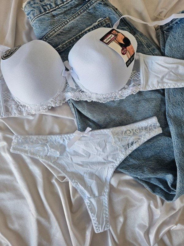 Producto - CONJUNTO ARMADO IMPORTADO TALLE GRANDE YUELIANGWAN (A26 G) BLANCO