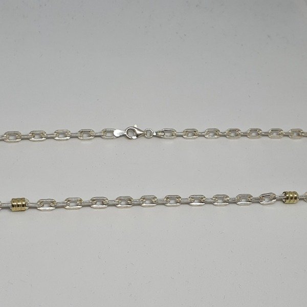 Producto - Cadena Plata y Oro 120ff x50cm