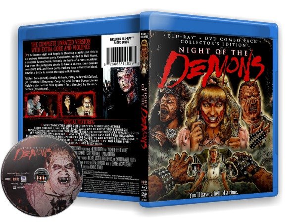Producto - La Noche de los Demonios Night of The Demons Saga Bluray