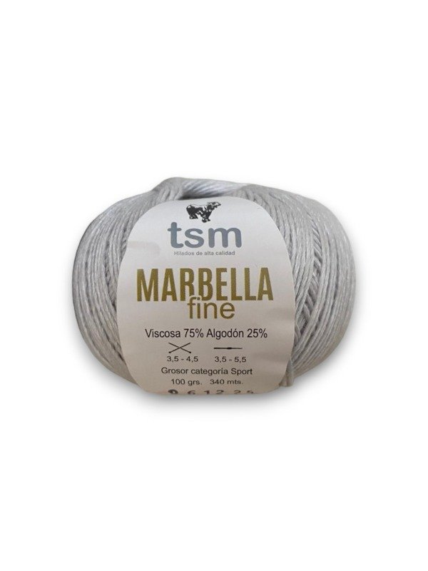 Producto - HILADO MARBELLA 8/3 FINE X 100 GRS - 06 GRIS PERLA