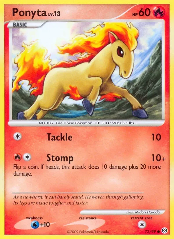 Producto - Ponyta 72/99 Platinum: Arceus