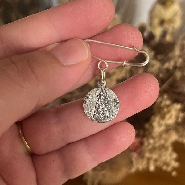 Producto - Escapulario de plata 14mm