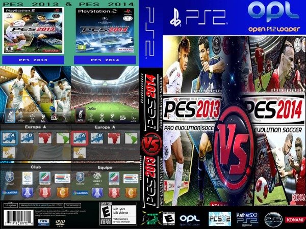 Producto - PES 2013 VS 2014 ORIGINALES MULTI JUEGO 2 EN 1