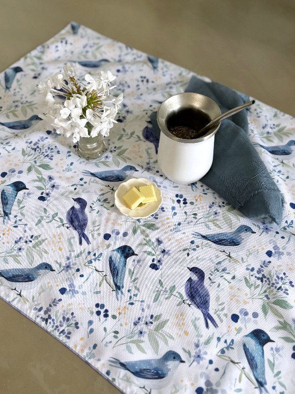 Producto - Mantel matero Blue birds