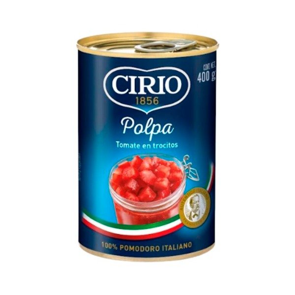 Producto - Polpa Tomate en Trocitos x 400g CIRIO