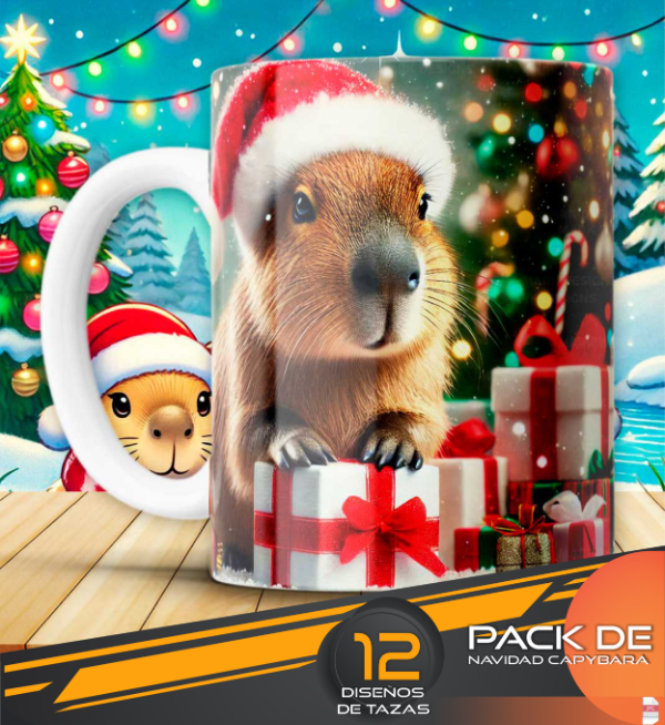 Producto - NAVIDAD CAPYBARA COD 4801
