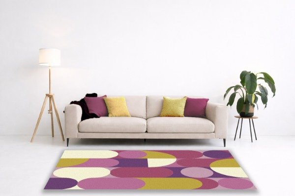Producto - Alfombra personalizable  geométrica GEO moderna a medida