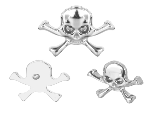Producto - Labret skull and bones - 0