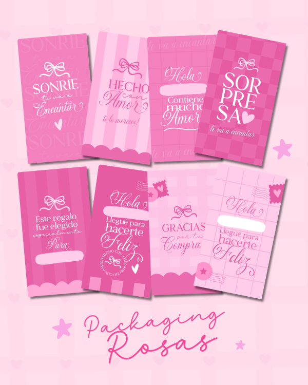 Producto - PACK COLOR ROSA