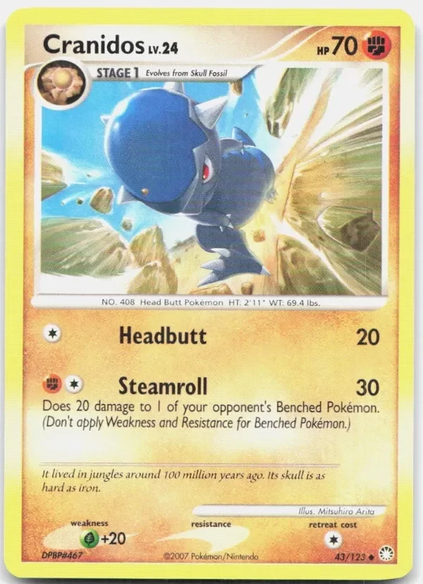 Producto - Cranidos Uncommon Mysterious Treasures 43/123