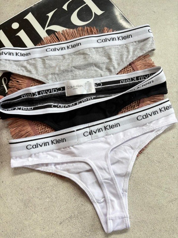 Pack x3 colaless algodon Calvin Klein