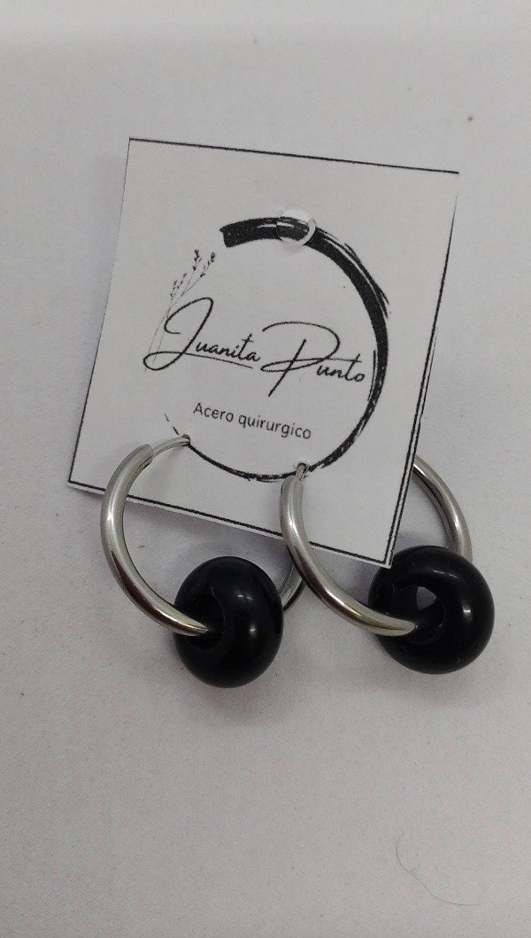 Producto - Aro  de donna onix