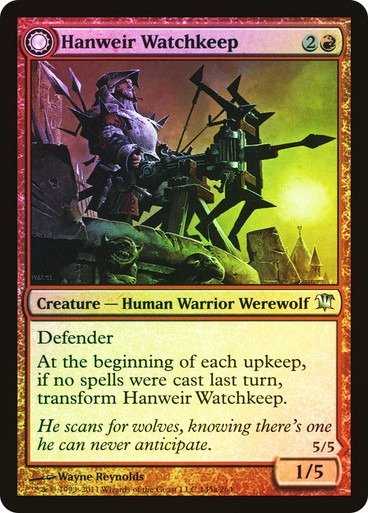 Producto - Hanweir Watchkeep Foil  Innistrad
