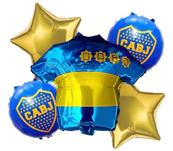 Producto - Set de 5 globos Boca