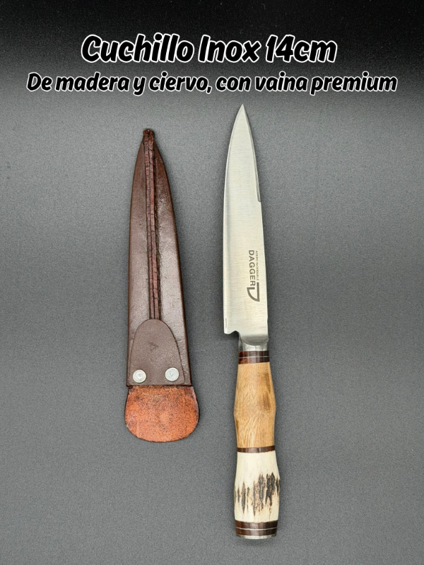 Producto - Cuchillo Acero Inox 14cm Premium