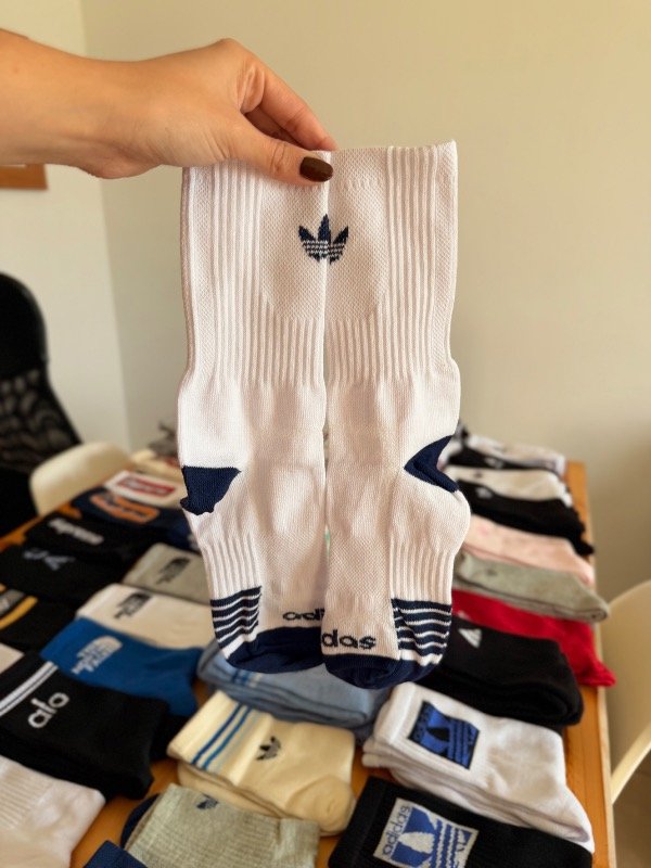 Producto - ADIDAS BLANCA CON AZUL EXC