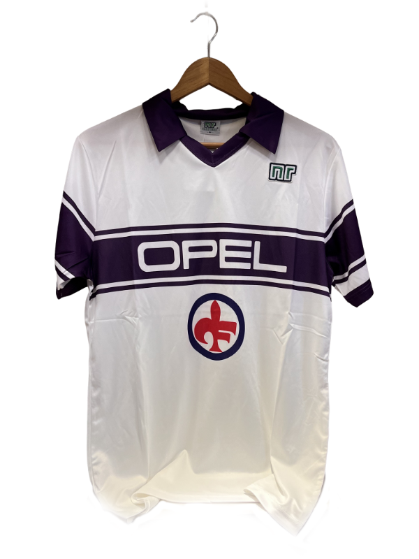 Producto - Camiseta Fiorentina retro 1984/85 visitante. OPEL