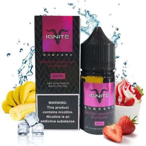 Producto - IGNITE Salt Nic. (berry banana sundae) 30ml.