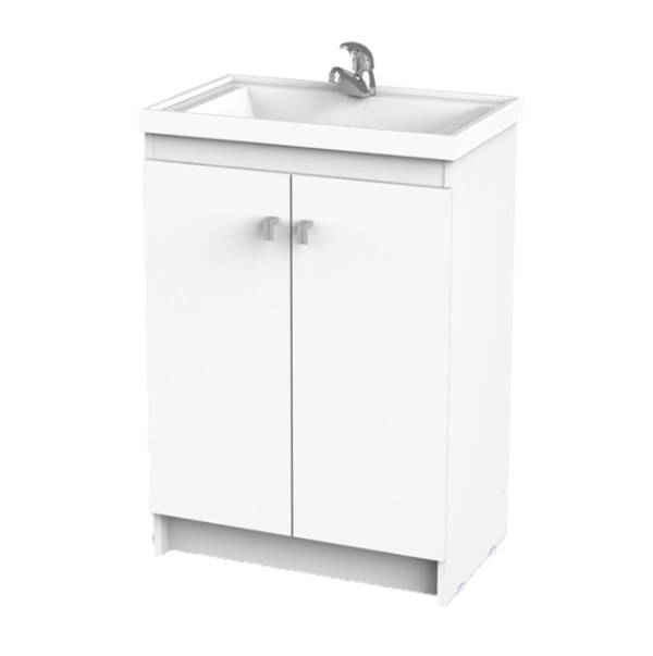 Producto - Vanitory Pop Blanco Con Bacha 0.60MTS VPO060