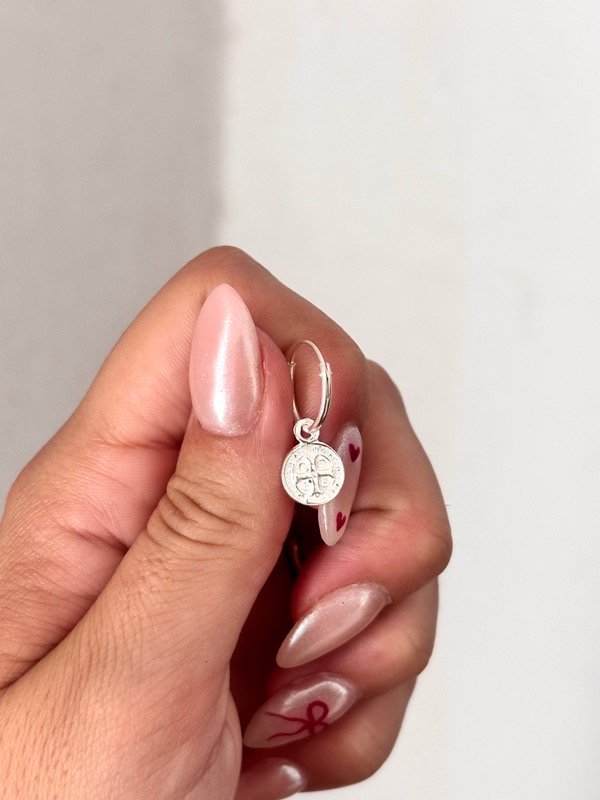 Producto - Argolla dije san benito 12mm (unidad)