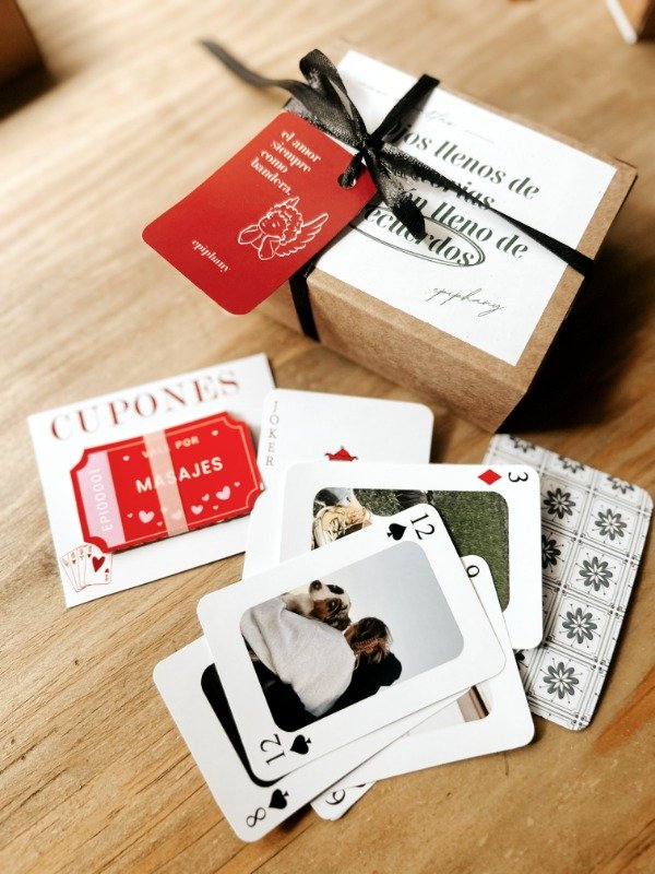 Producto - Box cartas poker