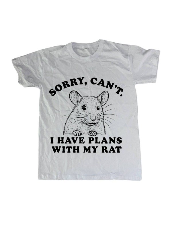 Producto - I HAVE PLANS WITH MY RAT