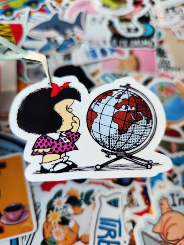 Producto - 425 - Mafalda con mapamundi