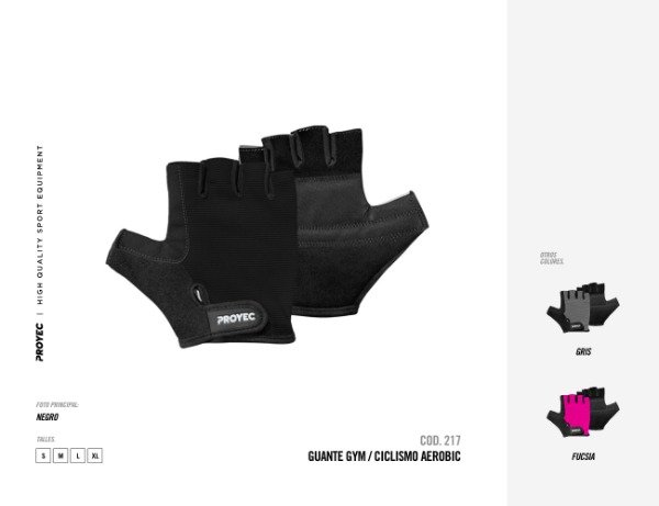 Producto - Guante Proyec Gloves Aerobic