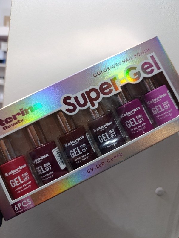 Producto - Kit Semipermanente Katerina 18ml x 6pcs