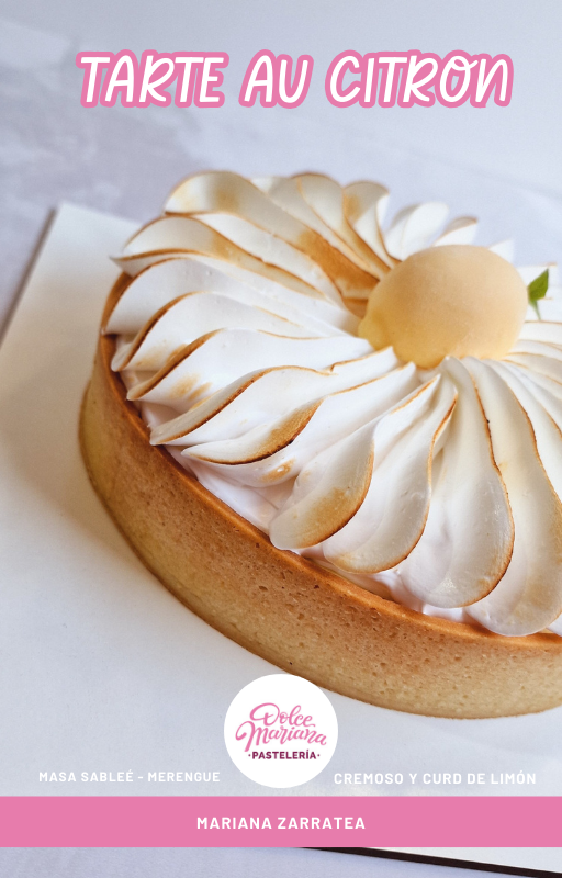 Producto - Recetario Tarte au citron/Lemon pie