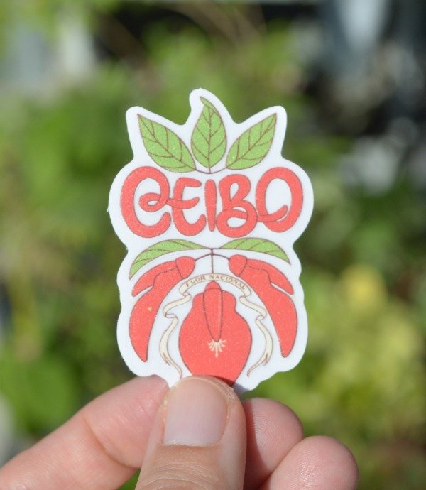 Producto - Sticker transparente UV - Ceibo - 0