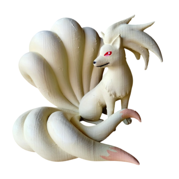 Producto - Figura 10cm Ninetales De Pokémon 1ra Generación 3d Pintado