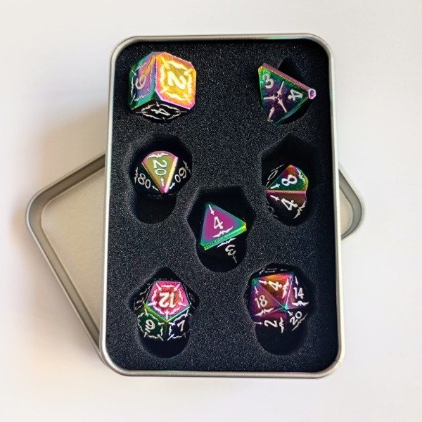 Producto - PORTA DADOS - Lata Contenedora de Metal