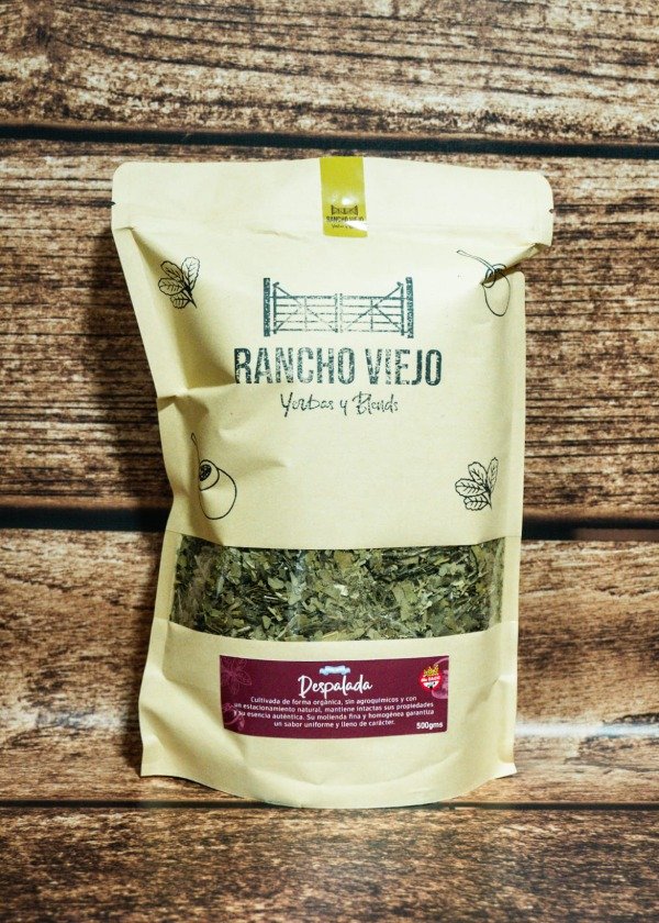 Producto - YERBA ORGANICA DESPALADA RANCHO VIEJO