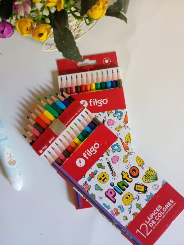 Producto - LAPICES DE COLORES FILGO X12U