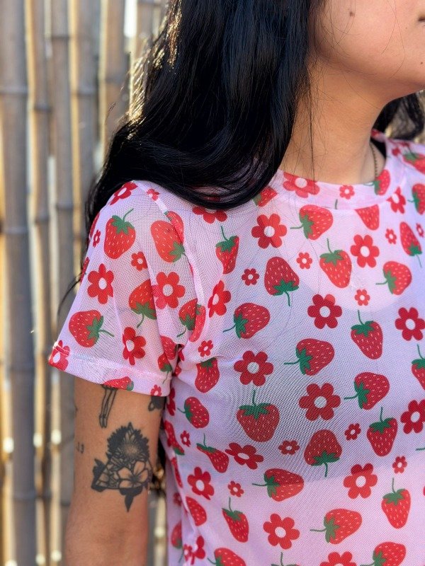 Producto - Crop Top Microtul Frutillita - 1